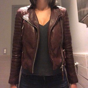 ALLSAINTS women's leather jacket